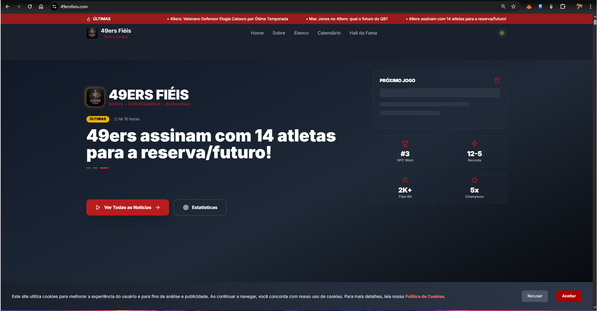 Portal 49ers Fiéis